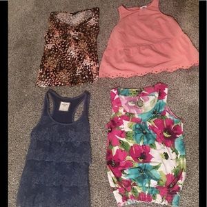Lot of 4 - Abercrombie, Maurice’s, Etc.. Sz XS & S